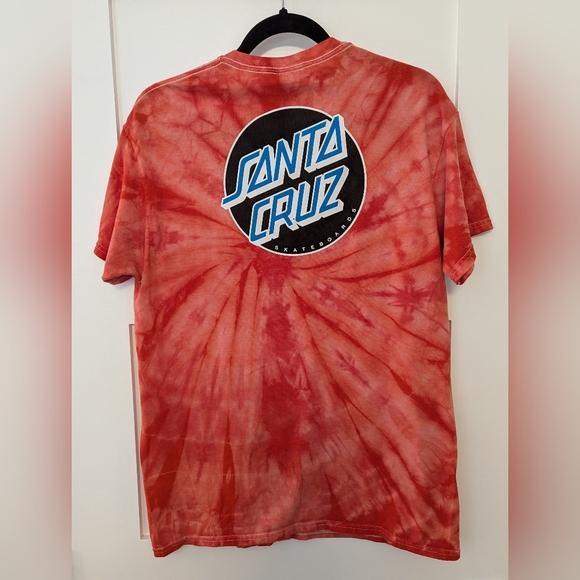 Santa Cruz Men's Tie Dye T-shirt - Picture 2 of 6